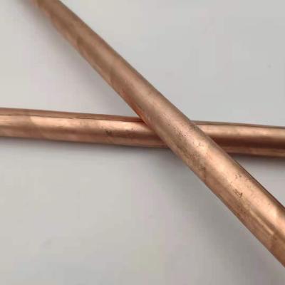 China Earth rod pure copper ground rod solid copper earth rod Te koop