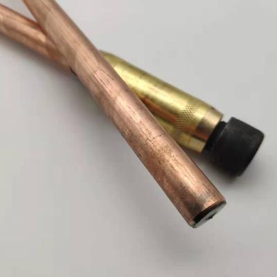 China China Manufacturer Threaded Rod Connectors Copper Earth Rod Accessories Coupler Te koop