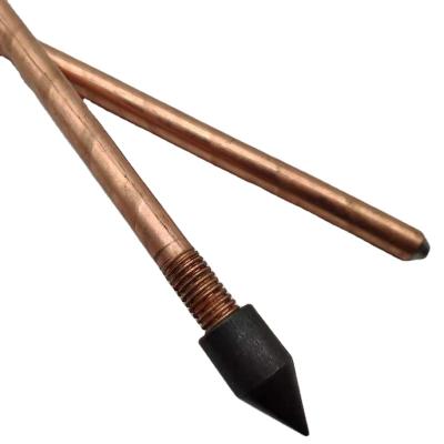 China Hot Sell Telescopic Ground Rod /Copper Bonded Clad Steel Earth Rod for sale