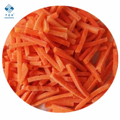 China New IQF FROZEN Culture Carrot Jellied Vegetable Jellied Red Stripes for sale