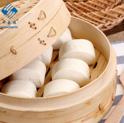 China Mantou 17g Asian DIMSUM Soft Chinese Snacks Plain Frozen White Steamed Bun for sale