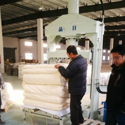 China fabric press wrapping machine for sale