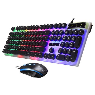 China On Sale 2021 Tablet Top Professional Factory Price Led Mechanical Gaming Keyboard Mouse Keyboard For Computer for sale