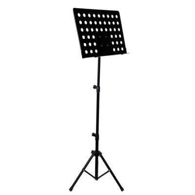 China Folds Fast For Storage And Portability Wholesale Price Metal Instrument Orchestra Sheet Easy Adjustable Music Stand for sale