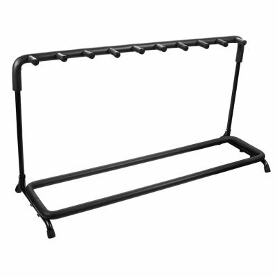 China Lightweight and Stable High Quality Competitive Multi Rack Guitar Stand Fits 9 Acoustic, Electric or Bass Guitars for sale