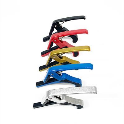 China Professional Light And Stable Multicolor Guitar Capo Musical Instrument Accessories Guitar Capo for sale