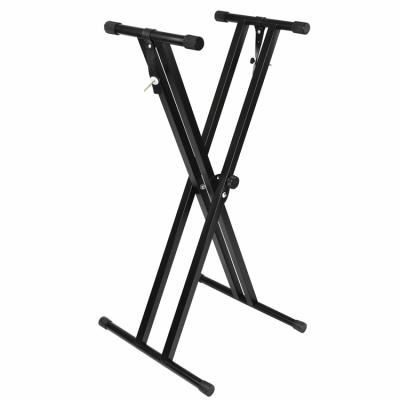 China Double-x Dual Shaped Musical Instrument Wholesale Stand Keyboard Stand for sale