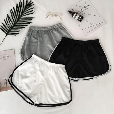 China Waterproof Casual Patchwork Body 2020 Simple Women Shorts Summer Workout Fitness Shorts Skinny Thin Elastic Beach Egde Shorts Female Hot for sale