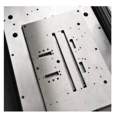 China High Precision Aluminum Alloy Machinery Parts Base Plate Parts Labeling Machine Mechanical Parts for sale