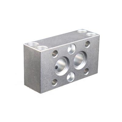 China Cheap Mechanical Custom Aluminum CNC Machining High Precision Customized Aluminum Block Made CNC Milling Machinery Parts for sale