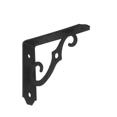 China Wholesale Custom Construction China 90 Degree Shelf Bracket Right Angle Decorative Shelf Metal Bracket for sale