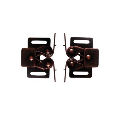 China Traditional Copper Clad Steel Cupboard Door Holder Double Class Roller Hooks for sale