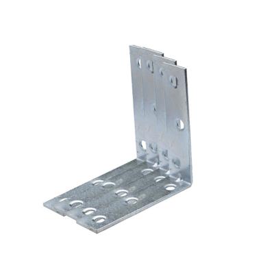 China Construction Customized Angle Metal Brackets / Flat Wall Bracket / Corner Brace for sale