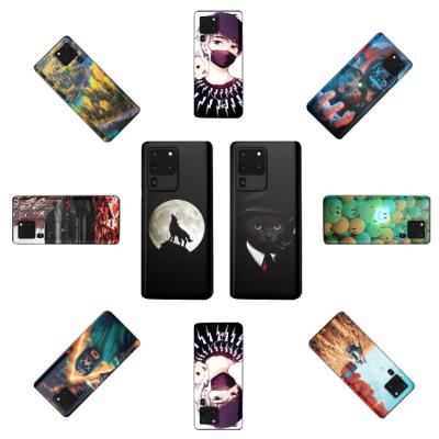 China 3D Relief Variety Option 3D Custom Design Back Stickers For Mobile Phone Back Skin for sale