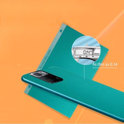 China 3D Soft TPU Relief Metal Brushed Shock Proof Fashion Mobile Phone Back Cover Sticker For iPhone Huawei Samsung for sale