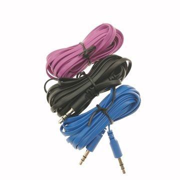 China TPE External 3.5MM Aluminum Alloy Shell Male To Male Audio Cable More Durable Transmit Better Sound for sale