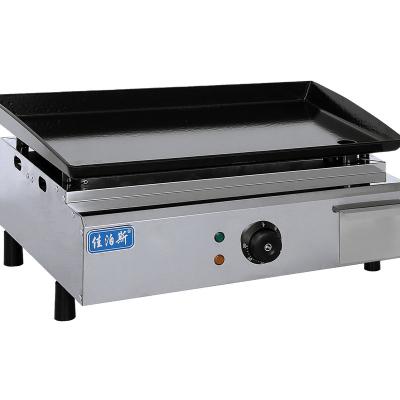 China 2022 Industrial Home Hotel Spa Hot Sale Table Moving Top Soundproof Electric Griddle Stainless Steel Fried Griddle Meat Grill Furnace For Sale for sale