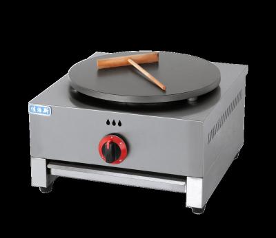 China Hotels Commercial And Crepe Pan Crepe Makers Machine Automatic Adjustable Gas Nonstick Temperature for sale