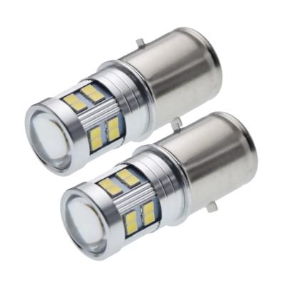 China High quality with competitive price motorcycle accessories foco led H4 p45t HS1 H6 projector lens double beams for motorcycle headlight bulbs scooter E-bike for sale