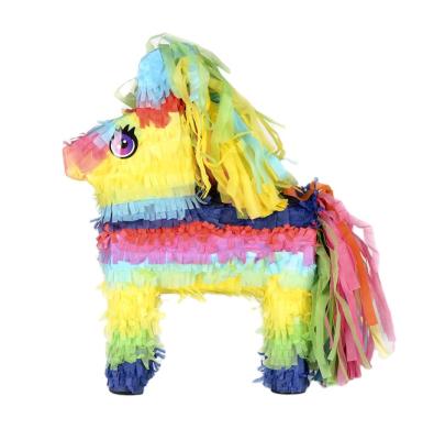 China Stick Length: 23cm OEM/ODM designs are available Custom Birthday Party Decoration Unicorn and Donkey Pinata for Game for sale