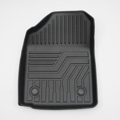 China High Quality Odorless And Environmentally Friendly Anti Slip Custom Strip 3 Piece Car Floor Mats With Logo for sale