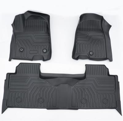 China Wholesale Anti-flaming Flexible Tape 3D Car Floor Liner Car Mat For Chevrolet for sale