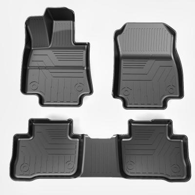 China High Quality Anti-flaming Waterproof Car Floor Mats Car Foot Mat Strip Car Mats For Rav4 for sale