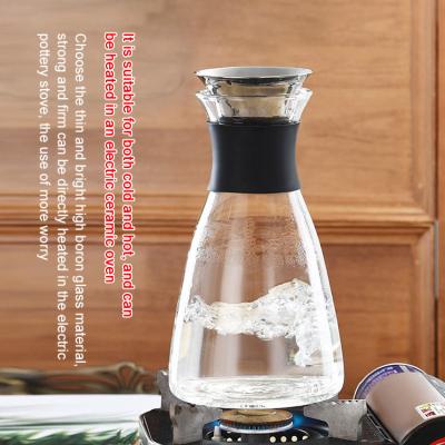 China Sustainable Success High Borosilicate Glass Heat And Water Resistance Clear Clear Jar for sale