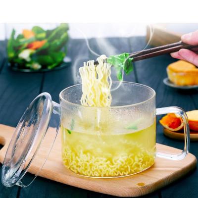 China Factory Direct Custom Pyrex 1350ml Transparent Clear Glass Viable Cooking Pot for sale