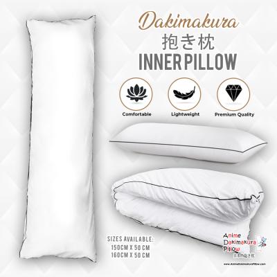 China White Hugging Body Pillow ADP Anime Dakimakura Body Inner Pillow 150x50cm/160x50cm (OEM Packaging Available) for sale