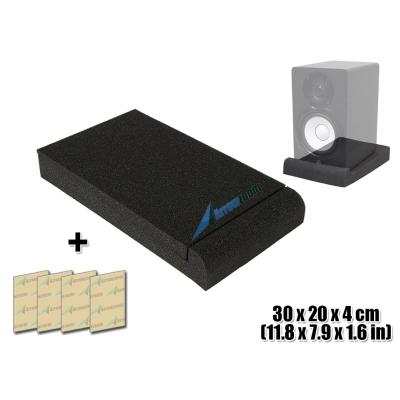 China Modern Arrowzoom Studio Monitor Soundproofing Speaker Isolation Foam Riser 11.8