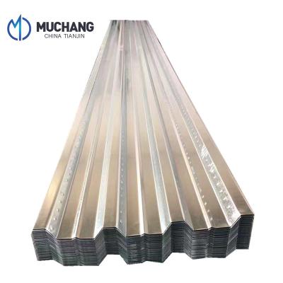 China Widely used in warehouse good prices various thickness decking steel sheet / plate with 3.05m length for sale