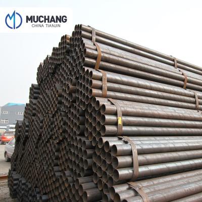 China ASTM A53 Gr Pipe Schedule 40 Carbon Steel Pipe. B ERW of structure used for oil and gas pipeline for sale