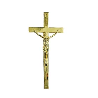 Κίνα Νεκρικό Crucifix 46*21cm κασετινών μετάλλων θρησκείας ευρωπαϊκό ύφος προς πώληση