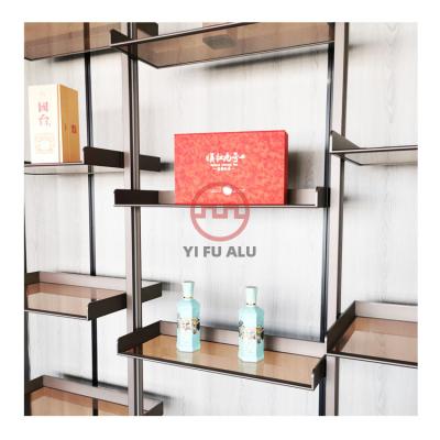 China Wardrobe 5(Height)Adjustable Modern Aluminum Vertical Bedroom Bookcase Open Profiles 10 Accessories for sale