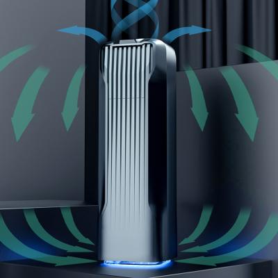 China Hotel Logo Home Plasma Ionizer Uvc Free Car Air Purifier With Hepa Filter for sale