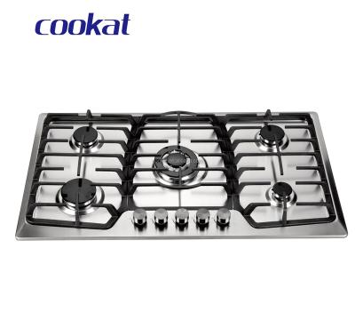 China Commercial stainless steel built in hobs 90cm for sale