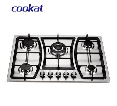 China Commercial Built-in 60cm 4 Burner Gas Stove_cooking Gas Cooktop_tempered Glass Gas Hob for sale