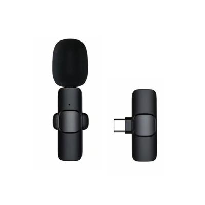 China Dropshipping K8 Live Streaming Wireless Microphone Mini Professional System Lavalier Lavalier Microphone for Iphone Smartphone for sale