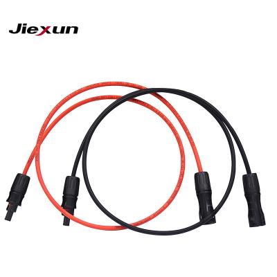 China JIEXUN 4 square solar power station 12AWG cable ensures stable and efficient power transmission for sale