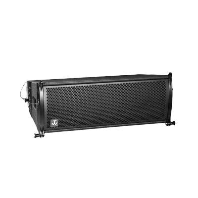 China Wood Dual Powered Line Array Speaker 8 Inch Active Full Range Passive Two Way Vertical Subwoofer Box for sale