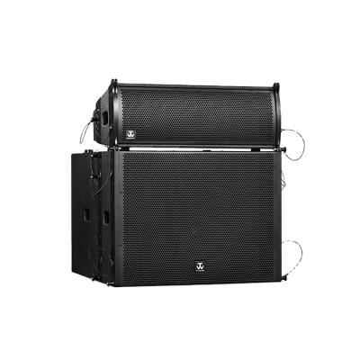 China Outdoor Powered Line Array Speaker PA System Full Range Passive Active Two Way Vertical Subwoofer Box for sale