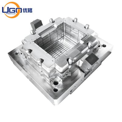 China Descenso automático del corredor frío plástico del moldeo por inyección del cajón de la fruta semi/eyector automático en venta