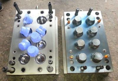 China Washing Liquid Bottle Plastic Injection Cap Mould , Injection Molding Bottle Caps for sale