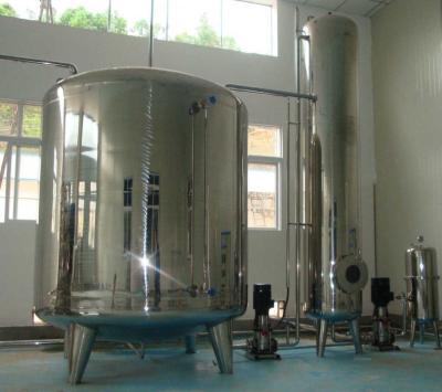 Cina Fabbricazione dell'acqua distillata del sistema del RO dell'attrezzatura di trattamento delle acque di desalificazione in vendita