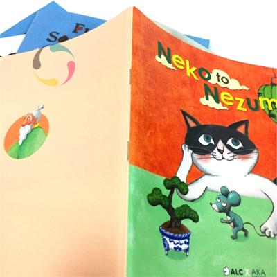 China Cheap Price Staples Printing Services Saddle Stitch Book Printing Eco - Friendly for sale