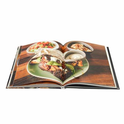 China Custom Cheap High Quality Hardcover Book Eco-friendly Coloring Hot Selling Cookbook Custom Printing Hard Cover Color Printing for sale