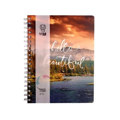 China Eco-friendly A5 Printed Journal Ring Limit Notebook Printing On Demand Print On Demand Journals for sale