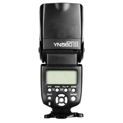 China YONGNUO YN560III Wireless Speedlite Speedlight Control Manual-Cable Flash for Canon Nikon Olympus Panasonic Pentax DSLR Camera for sale