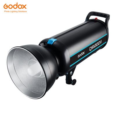 China Manual-wired Professional Control Godox QS1200II 1200Ws Studio Strobe GN110 with Built-in Godox 2.4G Wireless System X Offers Shooting CD50 Y for sale